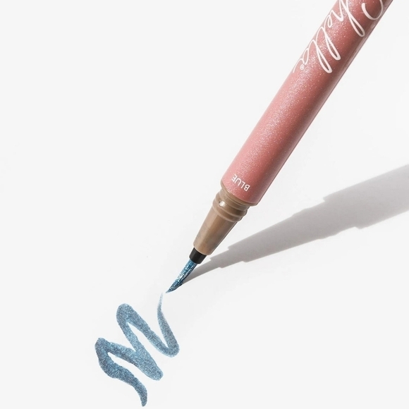 Chella Dual Liquid Eyeliner Pearl in Pearl Gray & Blue - Picture 6 of 7